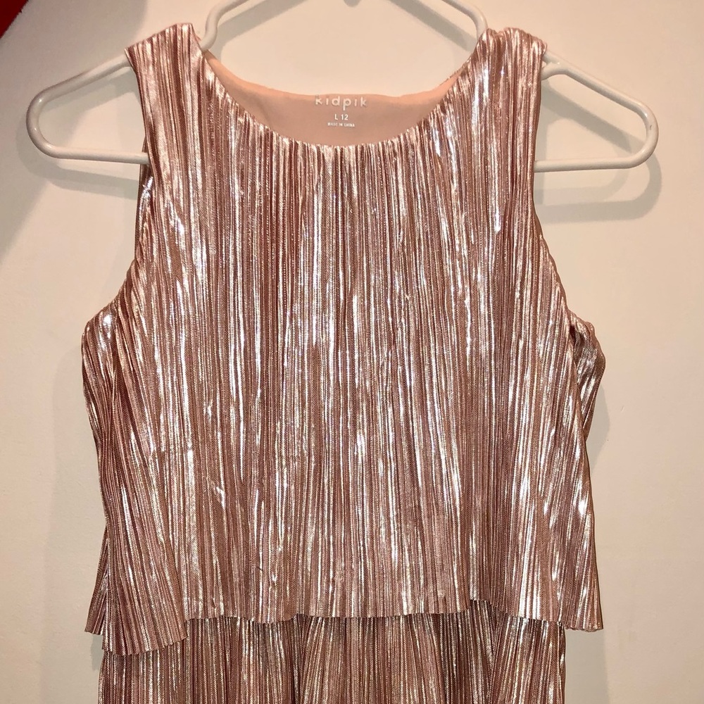 Sparkly pink dress